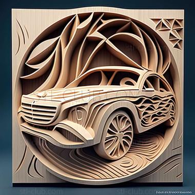 3D model Mercedes Benz Ocean Drive (STL)